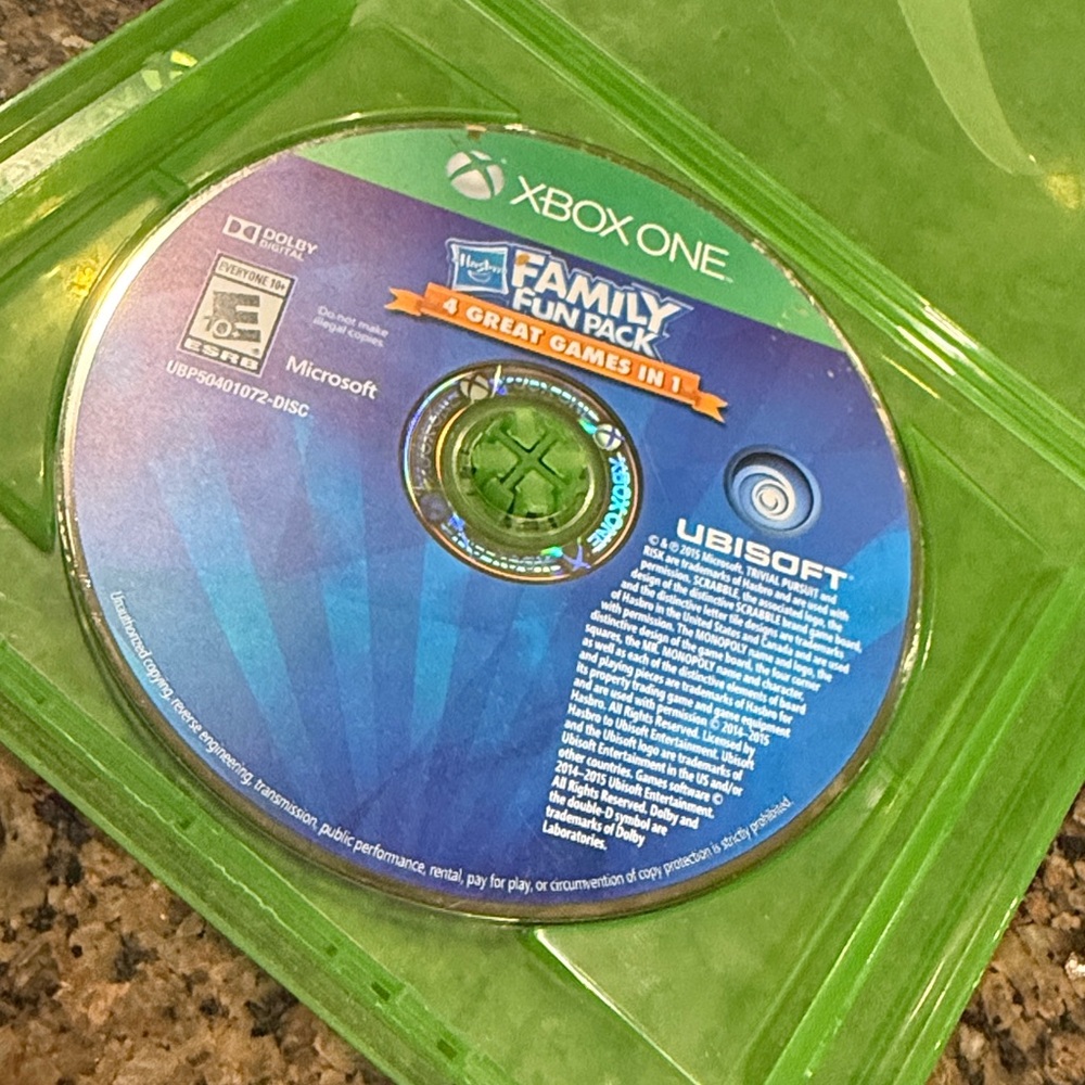 Xbox One - Hashbro Family Fun Pack - 4 games in 1